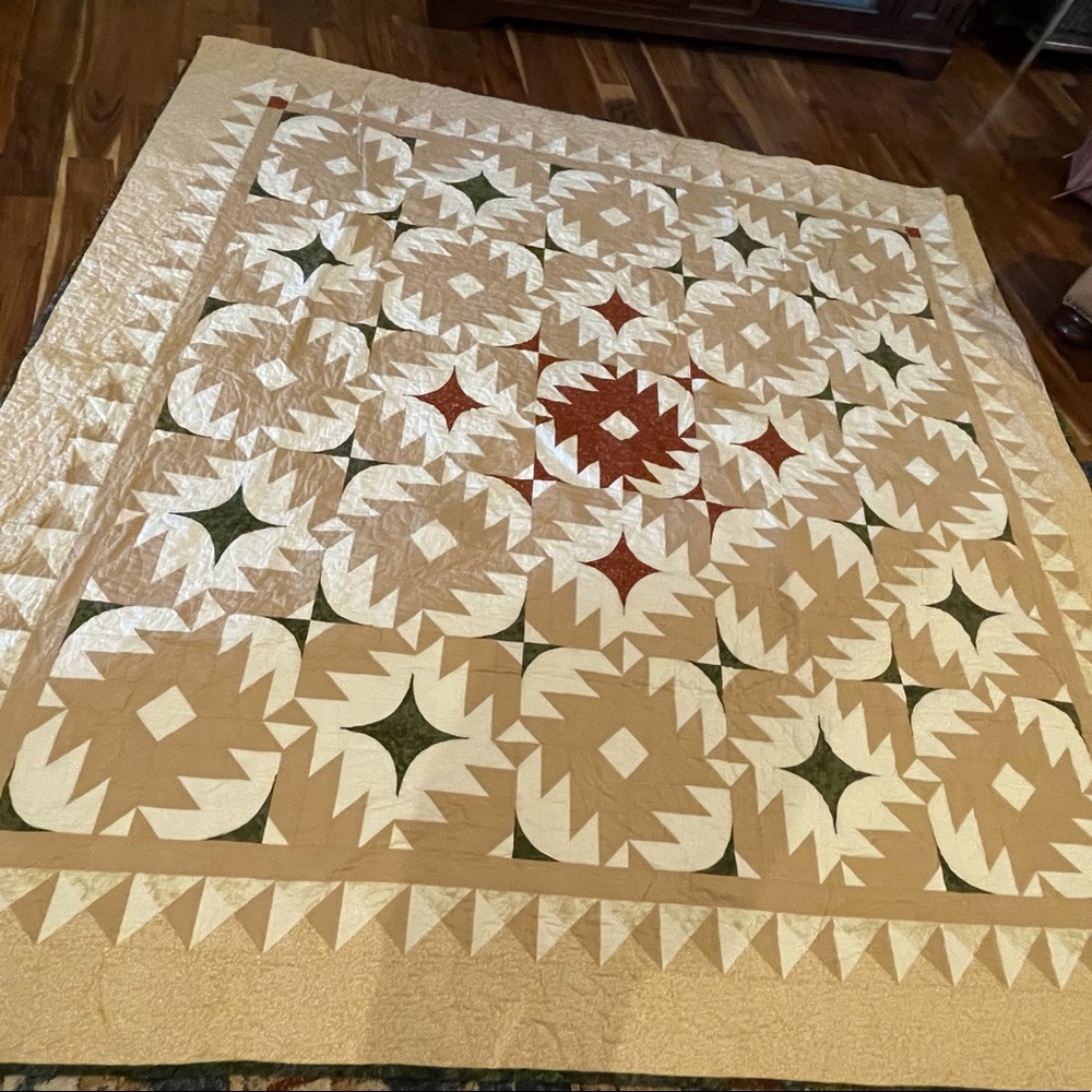 Handmade quilt 97x97